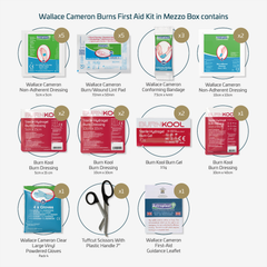 Wallace Cameron Burns First Aid Kit in Mezzo Box