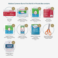 Wallace Cameron Burns First Aid Kit in Piccolo Box