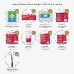 Wallace Cameron Burns First Aid Kit in Vivo Box