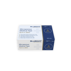 Blue Dot Microporous Tape 5cm x 10m (Box 6)