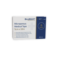 Blue Dot Microporous Tape 5cm x 10m (Box 6)