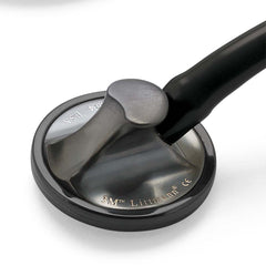 Littmann Master Cardiology Stethoscope: Black & Smoke 2176