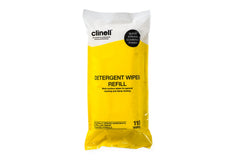 Clinell Detergent Wipes Tub 110 Refill