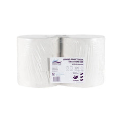 PRISTINE Maxi Jumbo 2Ply Toilet Roll White 400M