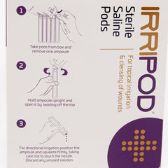 Irripod 20ml Sodium Chloride Irrigation Pods 0.9% (Box 25)