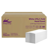 PRISTINE 2Ply C-Fold Hand Towel White