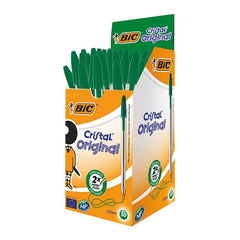 BIC Cristal Original Ballpoint Pen Medium Pack of 50