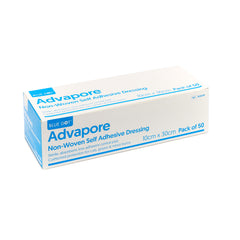Advapore Non-Woven Fabric Adhesive Wound Dressing 10cm x 30cm (Box 50)