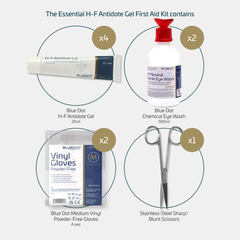 Blue Dot Premier H-F Antidote Gel First Aid Kit in Bambino Box