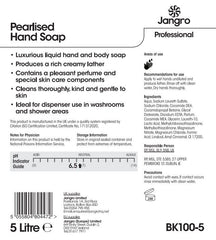 Jangro Professional Pearlised Hand Soap 5 litre