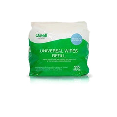 Clinell Universal Sanitising Wipes Per Bucket 225 Refill