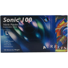Aurelia Sonic 100 - Blue Nitrile Examination Gloves