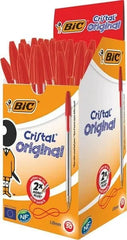 BIC Cristal Original Ballpoint Pen Medium Pack of 50