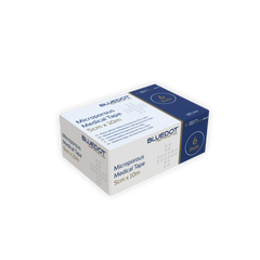 Blue Dot Microporous Tape 5cm x 10m (Box 6)