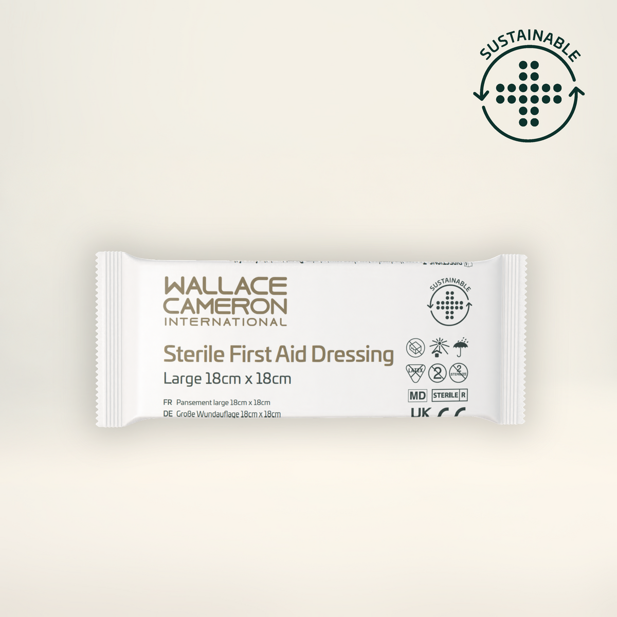 Wallace Cameron Sustainable Large Dressing 18cm x 18cm