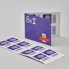 8 x 1st Class Stamp Book