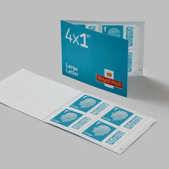 4 x 1st Class Large Letter Book