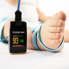 Creative PC-60E Finger Pulse Oximeter With Additional Paediatric Finger/Toe Velcro