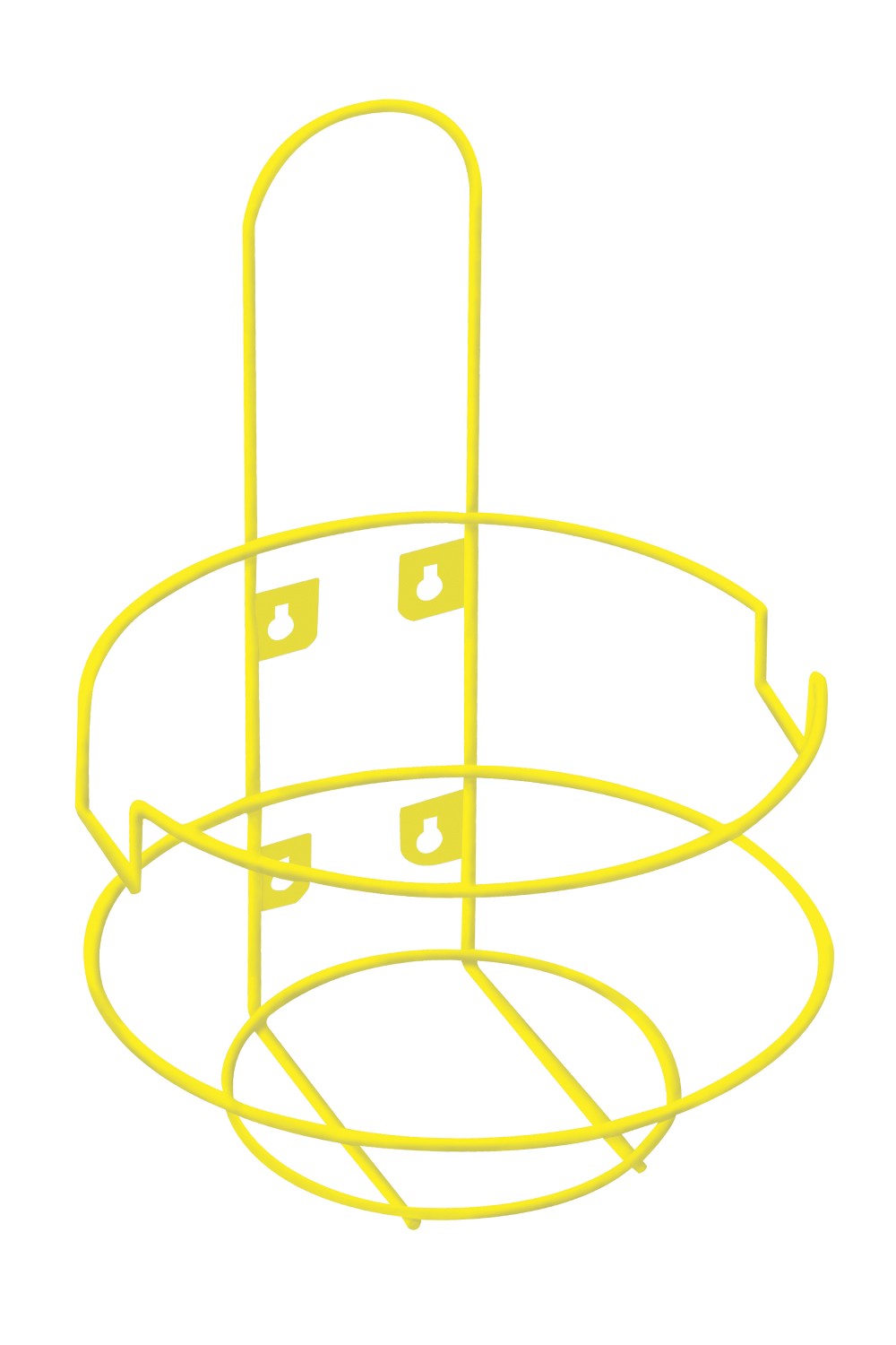 Clinell Wall Mounted Dispensers for Buckets - Yellow