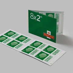 8 x 2nd Class Stamp Book