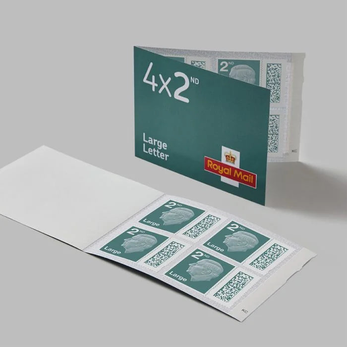 4 x 2nd Class Large Letter Book