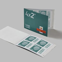 4 x 2nd Class Large Letter Book