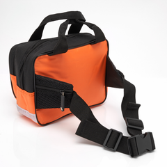 Empty Small Orange Sports First Aid Bag