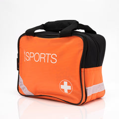 Empty Medium Orange Sports First Aid Bag