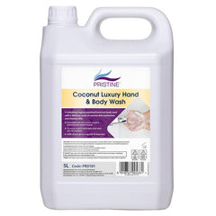 PRISTINE Coconut Luxury Hand & Body Wash 5 Liter