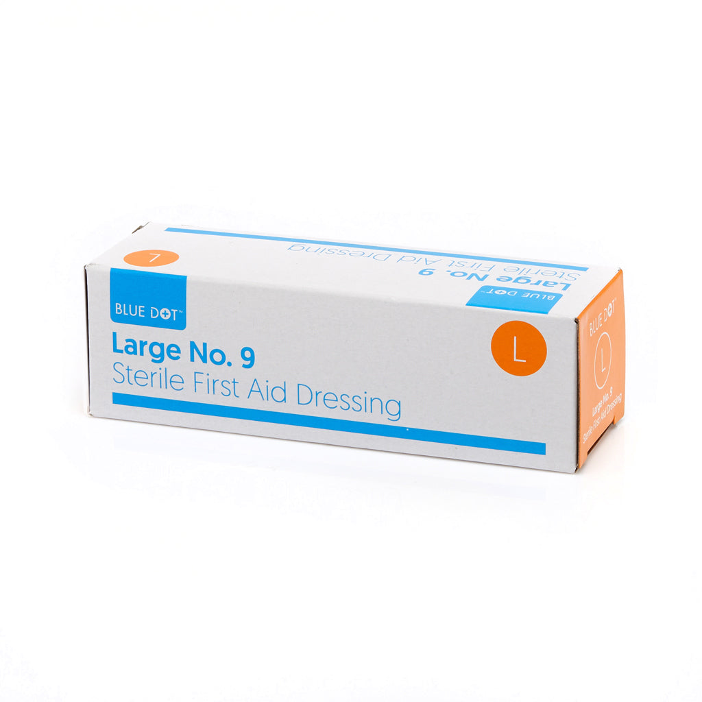 Blue Dot Boxed Large No9 Dressing
