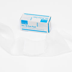Blue Dot Boxed No16 Eye Pad and Bandage