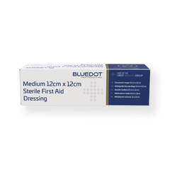 Blue Dot Boxed Medium Dressing