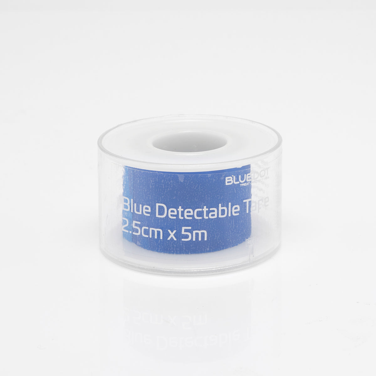 Blue Dot Blue Detectable Tape 2.5cm x 5m
