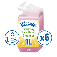 Kleenex Everyday Use Hand Cleanser Refill Pink 1 Liter
