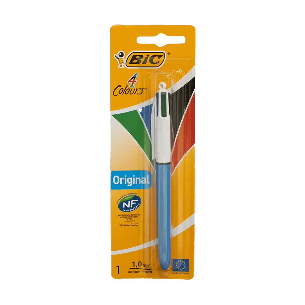 BIC Original 4 Colours Ballpoint Pen Medium