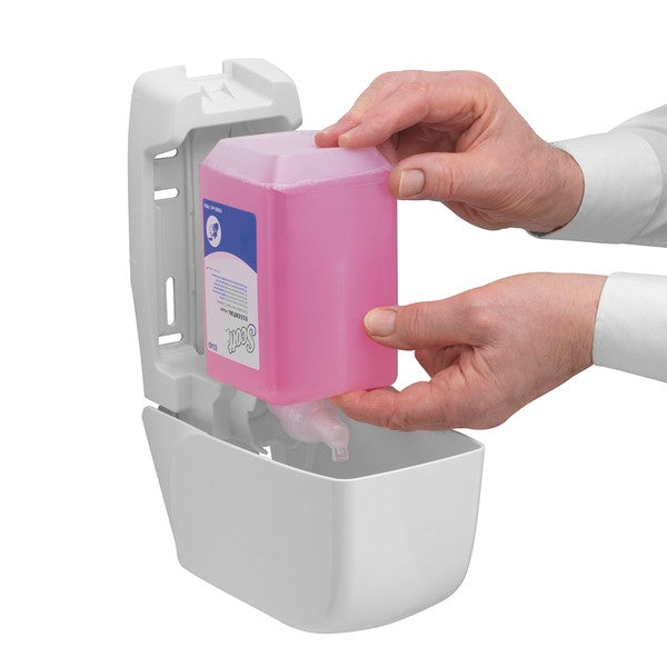 Scott Essential Everyday Use Foam Hand Cleanser Refill Cassettes Pink 1 Liter