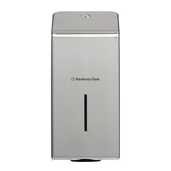 Kimberly-Clark Professional Stainless Steel Folded Toilet Tissue Dispenser