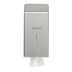 Kimberly-Clark Professional Stainless Steel Folded Toilet Tissue Dispenser