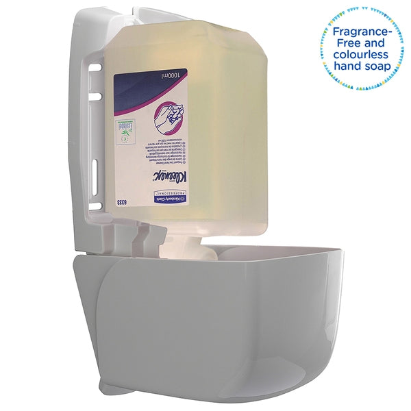 Kleenex Frequent Use Hand Cleanser Fragrance Free Clear 1 Liter