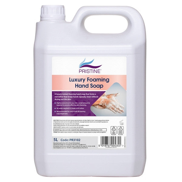 PRISTINE Luxury Foaming hand Soap 5 Liter