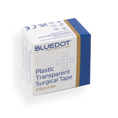 Blue Dot Transparent Tape 2.5cm x 5m