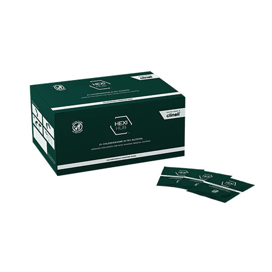 Clinell Alcoholic 2% Chlorhexidine Sachet Wipes
