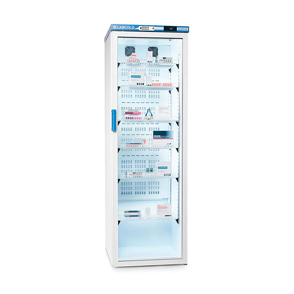 RLDG1519DIGLOCK - 440L Free Standing Pharmacy Fridge with Diglock and Glass Door