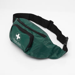 Empty Green First Aid Bum Bag