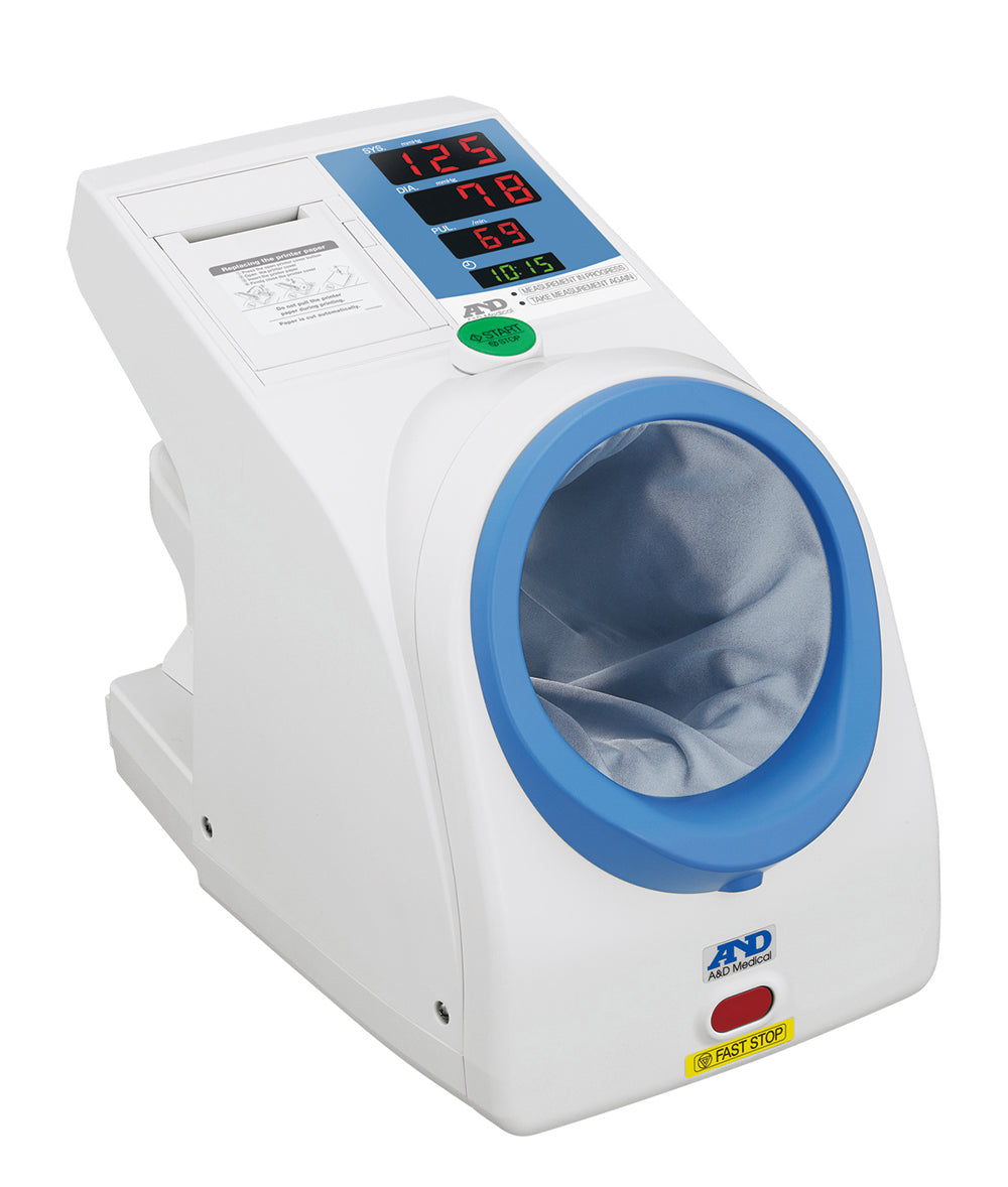 A&D Medical TM-2657P BIHS Approved Kiosk & Waiting Room Automatic Blood Pressure Monitor
