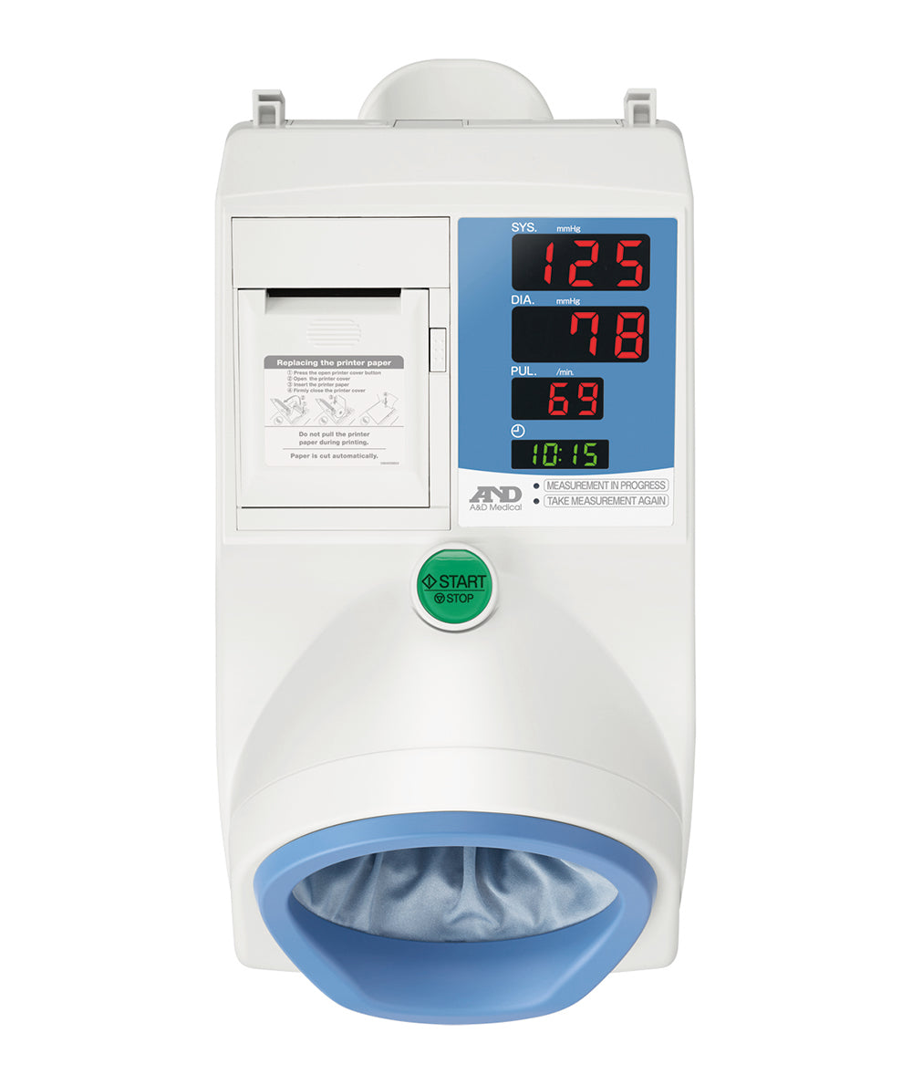 A&D Medical TM-2657P BIHS Approved Kiosk & Waiting Room Automatic Blood Pressure Monitor