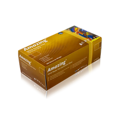 Aurelia Amazing Finger-Textured Nitrile Powder-Free Examination Gloves