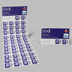 50 x 1st Class Stamp Sheet