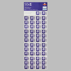 50 x 1st Class Stamp Sheet