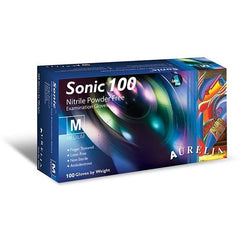 Aurelia Sonic 100 - Blue Nitrile Examination Gloves